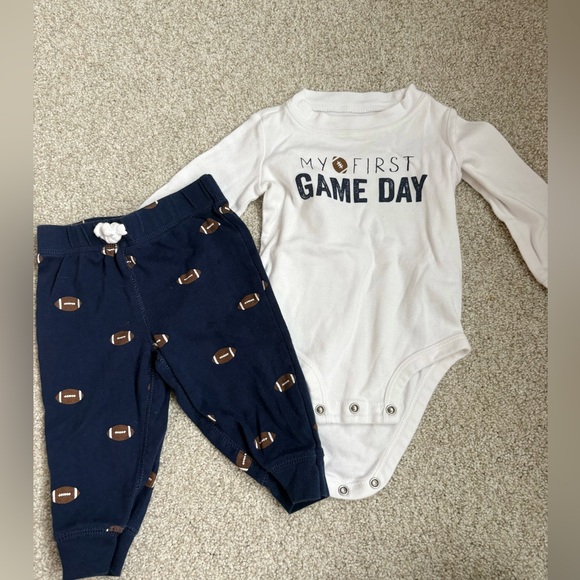Nike Ralph Lauren Carters 9 Month Boy Long Sleeve Pants Clothing Bundle - Picture 2 of 11